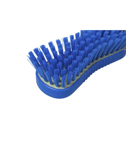 Brosse à récurer avec fibre en résine