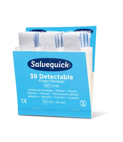 Pansements longs détectables Cederroth Salvequick