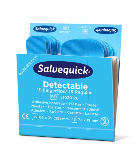Ampoule détectable/taches régulières Cederroth Salvequick