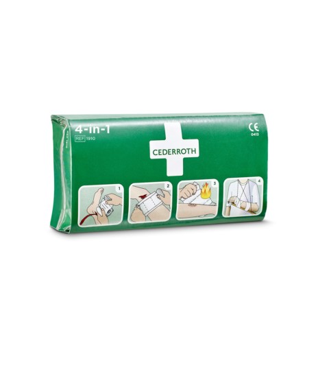 Cederroth Grand kit de contrôle sanguin 4-en-1