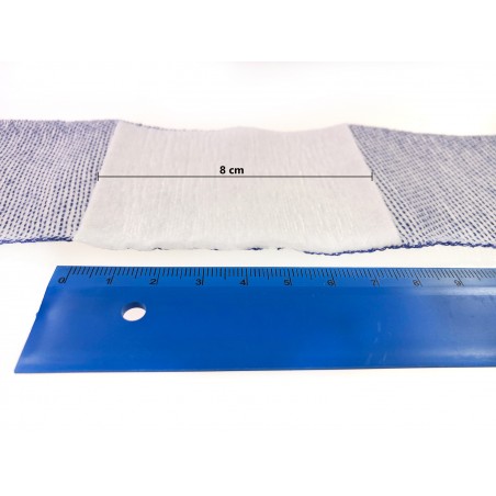Bandage bleu avec compresse NON DETECTABLE