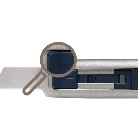 Cutter de sécurité détectable avec lame rétractable automatiquement PROFI 40
