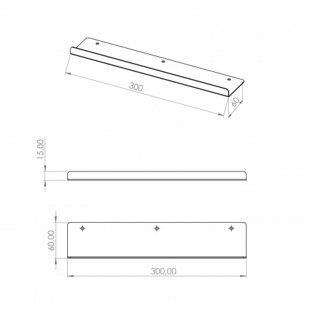 Étagère à accessoires pour tableau blanc