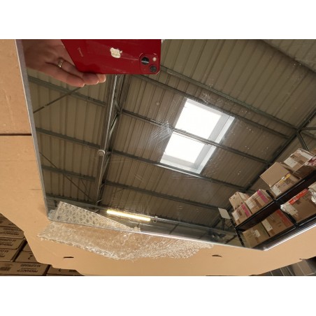 Miroir plat, incassable, sans cadre 600x500, polycarbonate - LIQUIDATION !