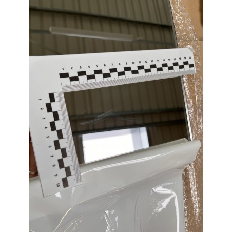 Miroir plat incassable détectable sans cadre 400x600 - LIQUIDATION !