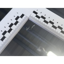 Miroir plat incassable détectable sans cadre 800x600 - LIQUIDATION !