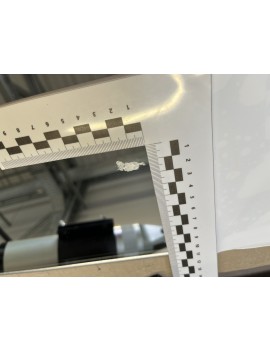 Miroir plat, incassable, sans cadre 800x600, polycarbonate - LIQUIDATION !