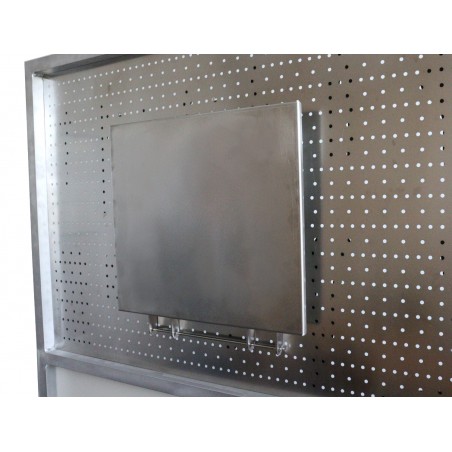 Étagère pliante en acier inoxydable
